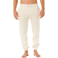 Rip Curl pantalón hombre CLASSIC SURF TRACKPANT BLANCO vista frontal
