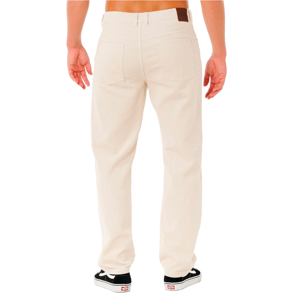 Rip Curl pantalón hombre PREMIUM SURF CORD PANT MARRON vista trasera