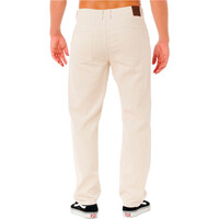 Rip Curl pantalón hombre PREMIUM SURF CORD PANT MARRON vista trasera