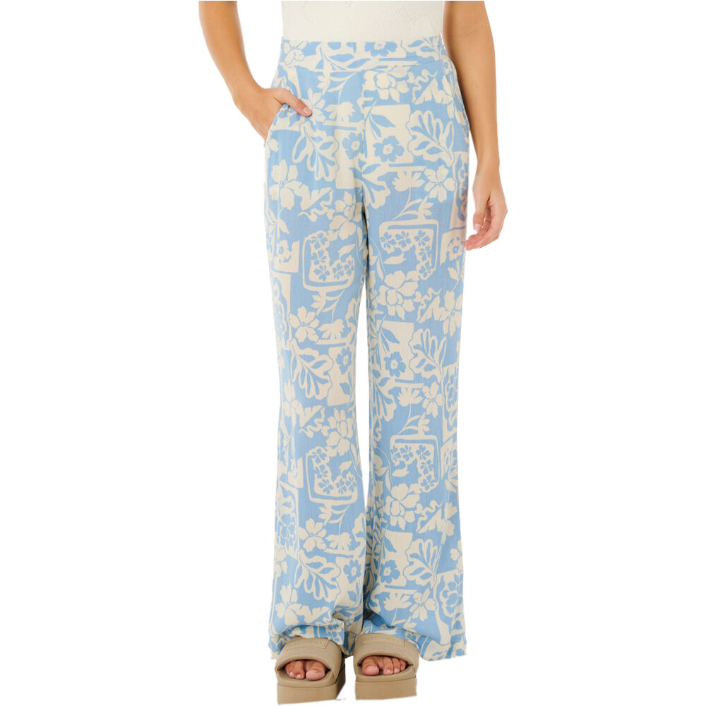 Rip Curl pantalón mujer PARTY PACK BEACH AZUL vista frontal