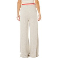 Rip Curl pantalón mujer SURF SIDE GRIS vista trasera