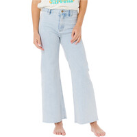 Rip Curl pantalón niña HOLIDAY DENIM AZUL vista frontal