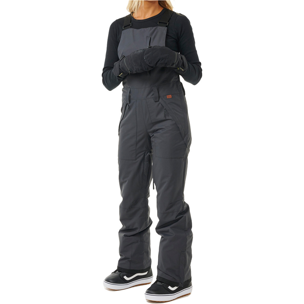 Rip Curl pantalones esquí mujer VERMONT BIB 10K/10K NEGRO vista detalle