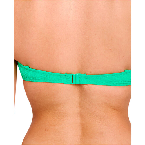Rip Curl parte de arriba bikini CUSTOM RIB BANDEAU VERDE