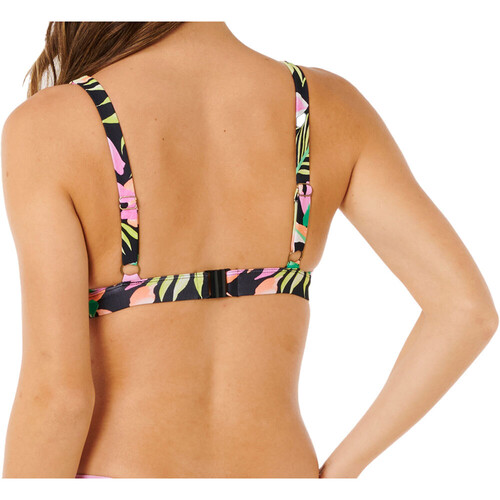 Rip Curl parte de arriba bikini MOLOKA HALTER NEGRO