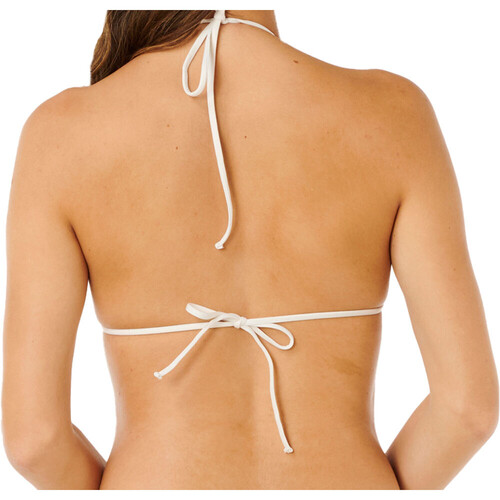 Rip Curl parte de arriba bikini OASIS SLIDING TRI BLANCO