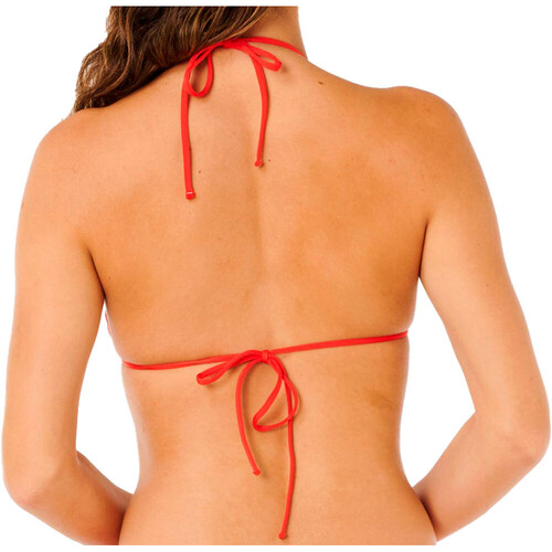 Rip Curl parte de arriba bikini OASIS SLIDING TRI ROJO