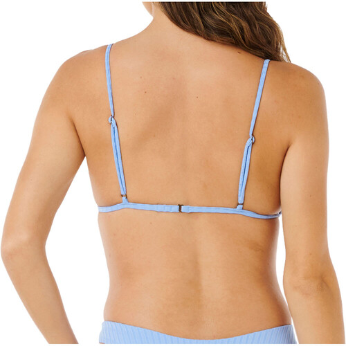 Rip Curl parte de arriba bikini PREMIUM SURF BANDED FIXED TRI AZUL