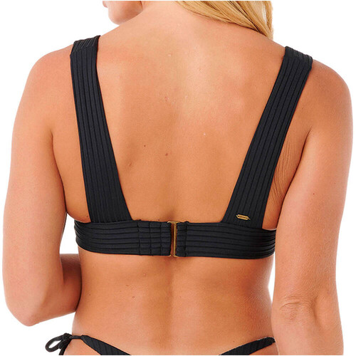Rip Curl parte de arriba bikini PREMIUM SURF D-DD DEEP V NEGRO