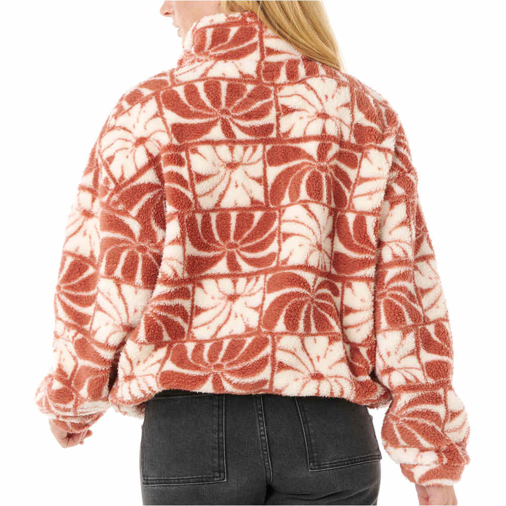 Rip Curl polar mujer AOTS -TY WILLIAMS MARRON vista trasera