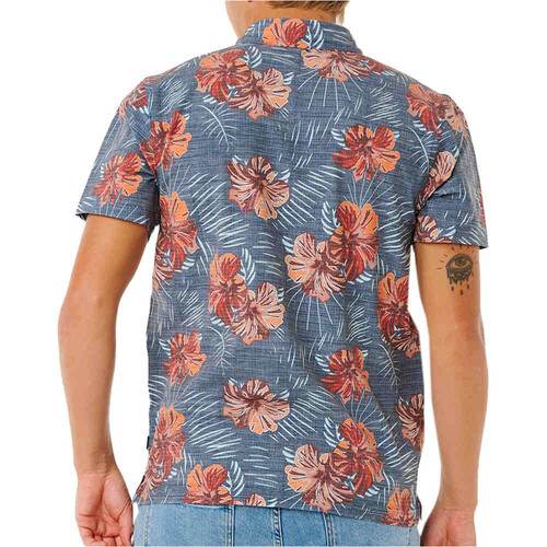 Rip Curl polo manga corta hombre SESSIONS AEROTECH AZUL