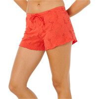 Rip Curl short baño mujer OASIS SWIM ROJO vista detalle