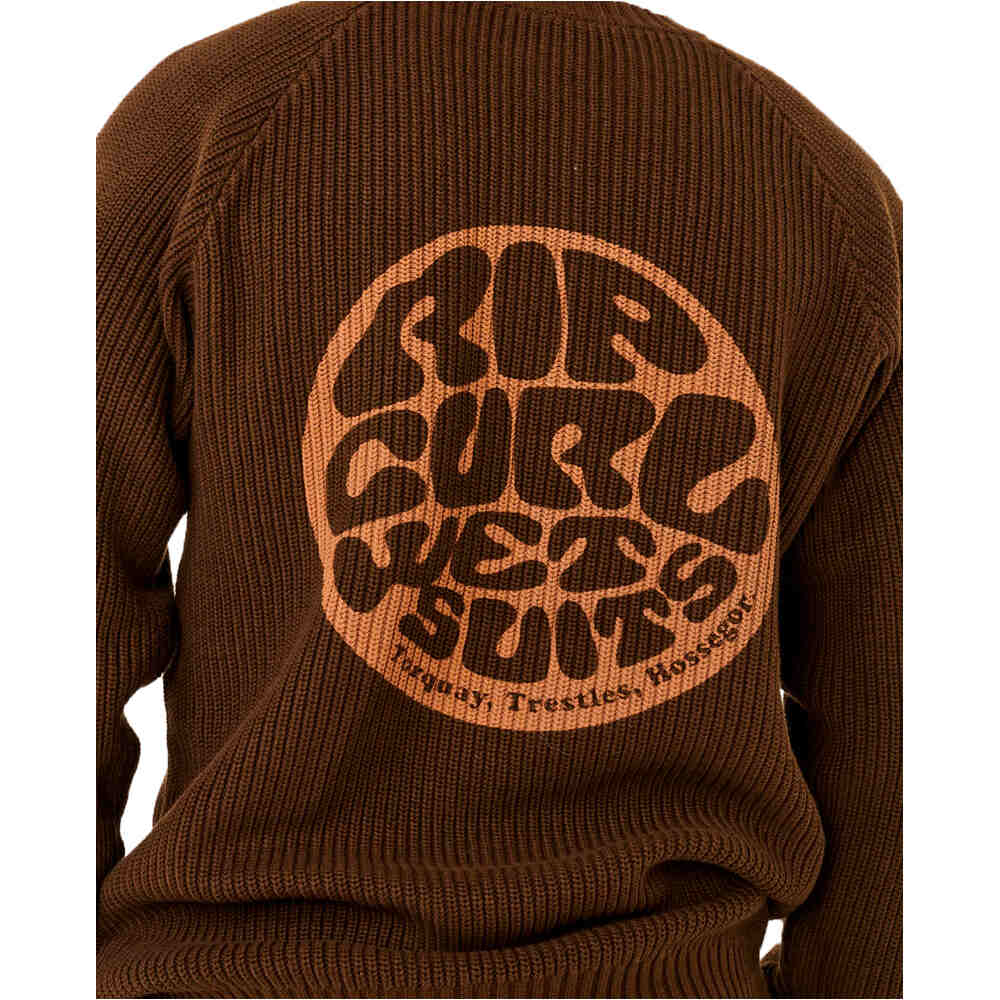 Rip Curl sudadera hombre PREMIUM SURF MARRON 03