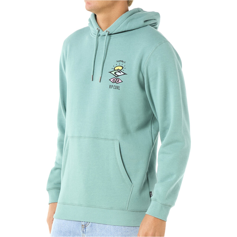 Rip Curl sudadera hombre SEARCH ICON VERDE vista detalle