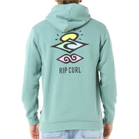 Rip Curl sudadera hombre SEARCH ICON VERDE vista trasera