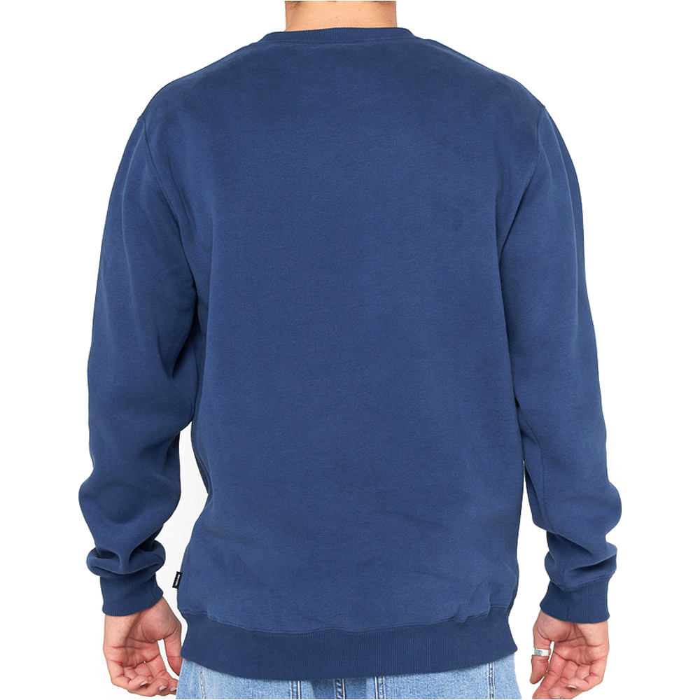 Rip Curl sudadera hombre STAPLE AZUL vista trasera