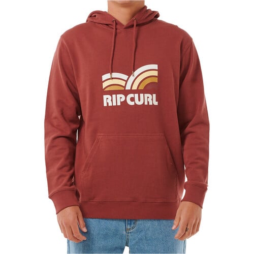 Rip Curl sudadera hombre SURF REVIVAL ROJO