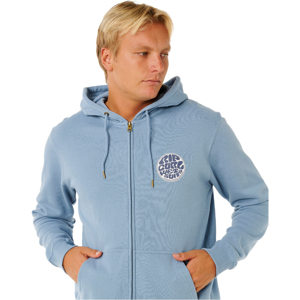 Rip Curl sudadera hombre WETTIE PASSAGE AZUL vista detalle