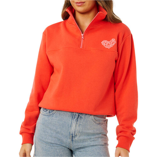 Rip Curl sudadera mujer HEART ROJO