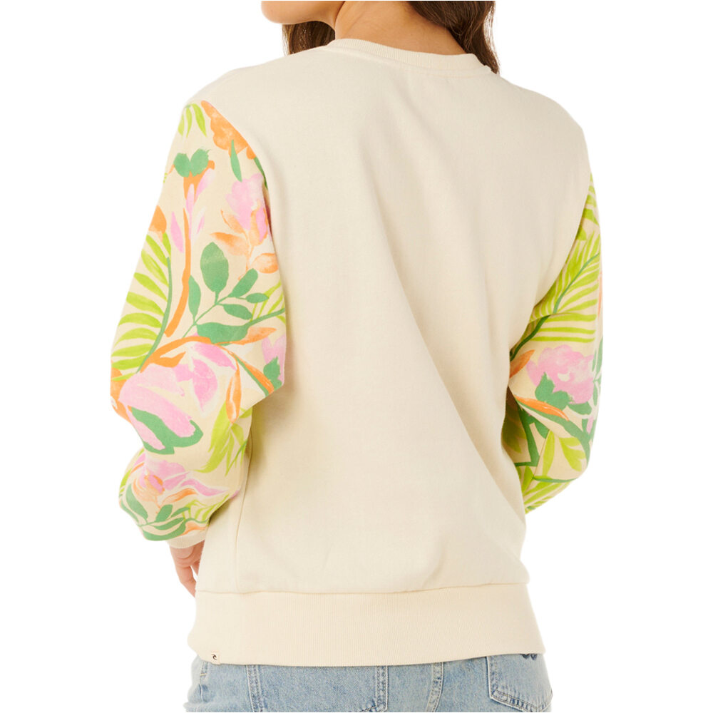 Rip Curl sudadera mujer MOLOKA MARRON vista trasera