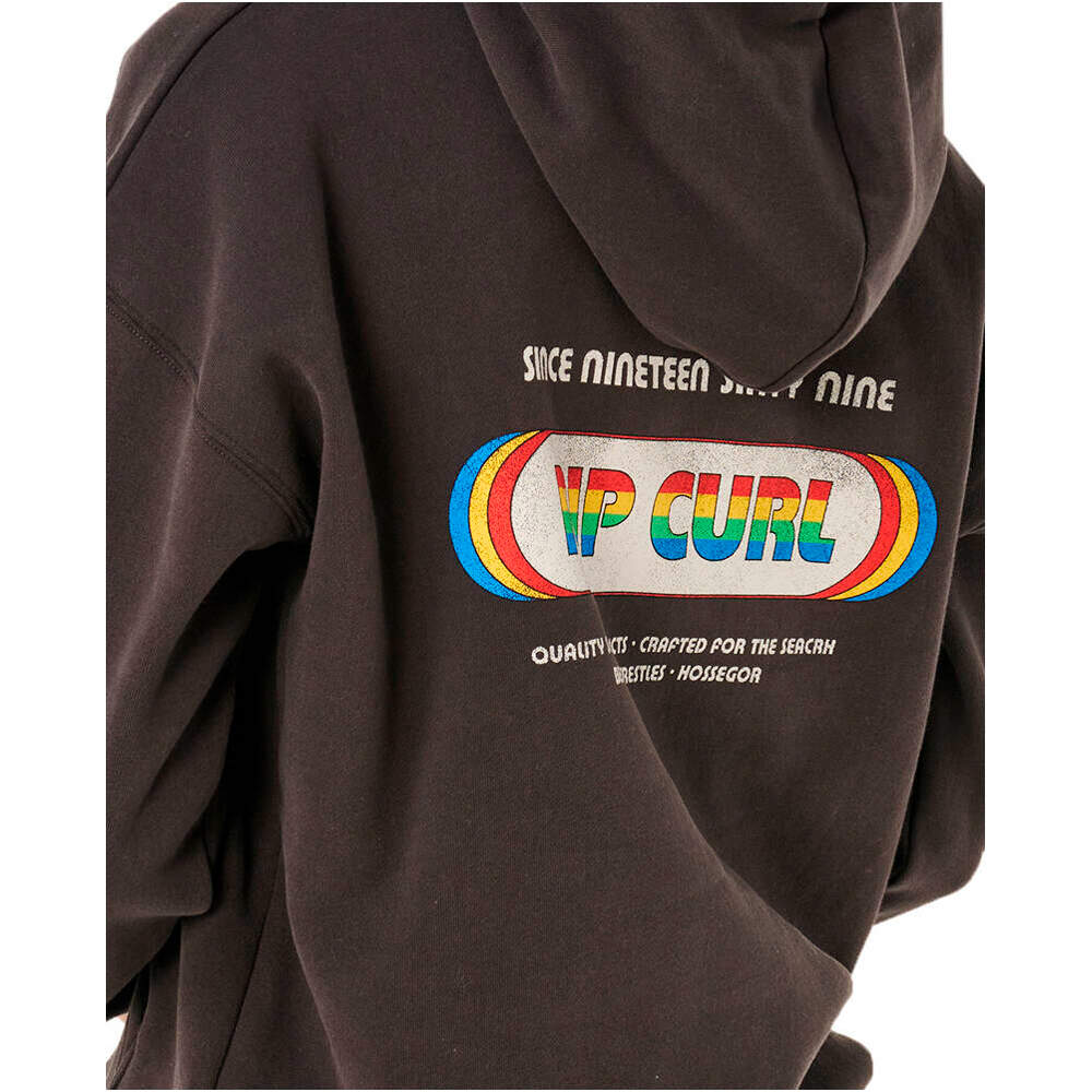 Rip Curl sudadera mujer SURF REVIVAL HERITAGE NEGRO vista detalle