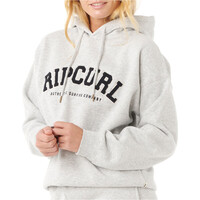 Rip Curl sudadera mujer VARSITY GRIS vista detalle