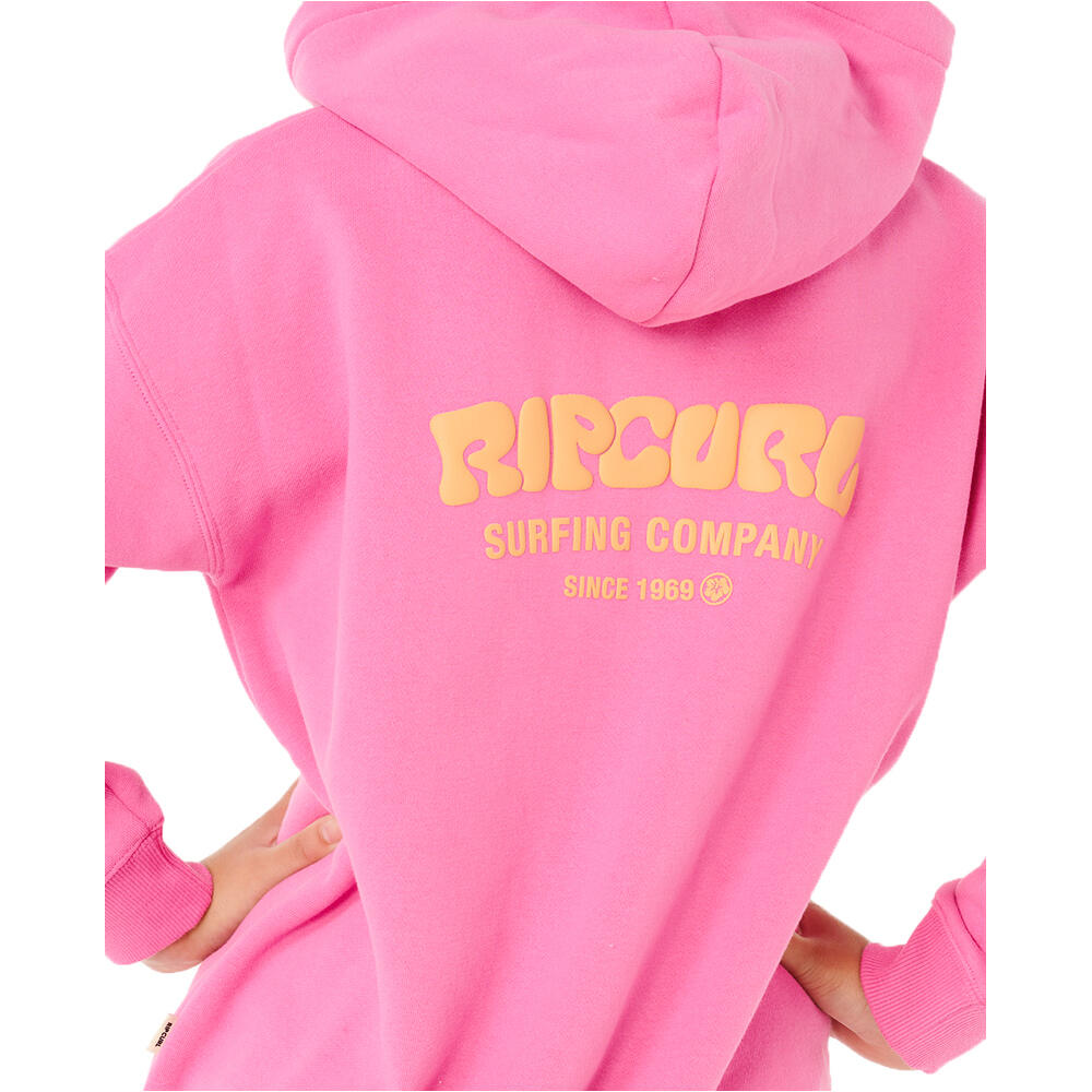Rip Curl sudadera niña SURF PUFF ROSA vista detalle