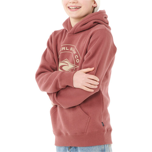 Rip Curl sudadera niño STAPLER ROJO