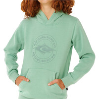 Rip Curl sudadera niño STAPLER VERDE vista detalle