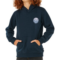 Rip Curl sudadera niño WETSUIT ICON AZUL vista frontal