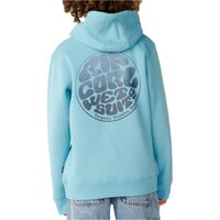 Rip Curl sudadera niño WETSUIT ICON AZUL vista trasera