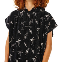 Rip Curl toallas playa infantil MIXED HOODED TOWEL NEGRO 03
