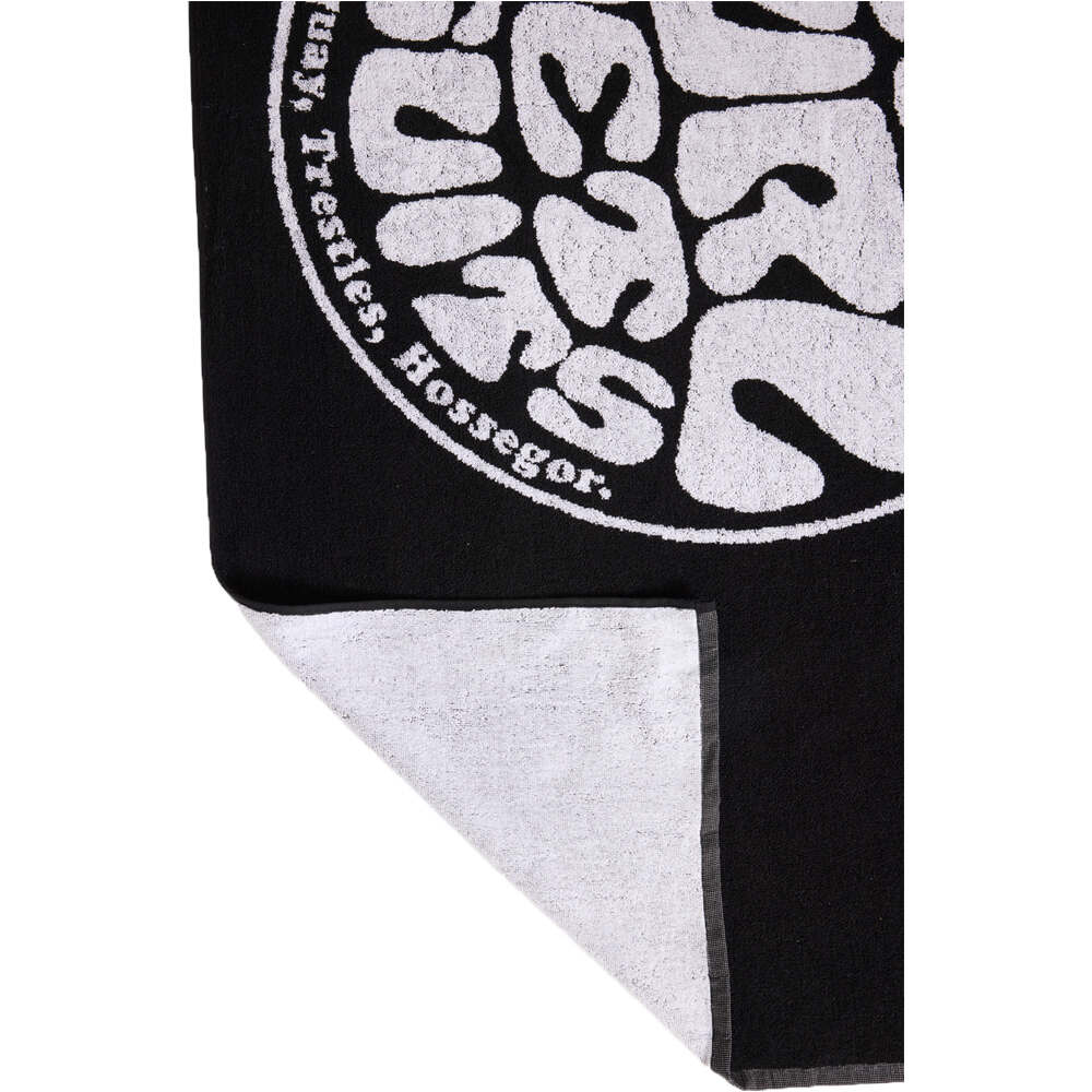 Rip Curl toallas playa LOGOS TOWEL NEGRO 02