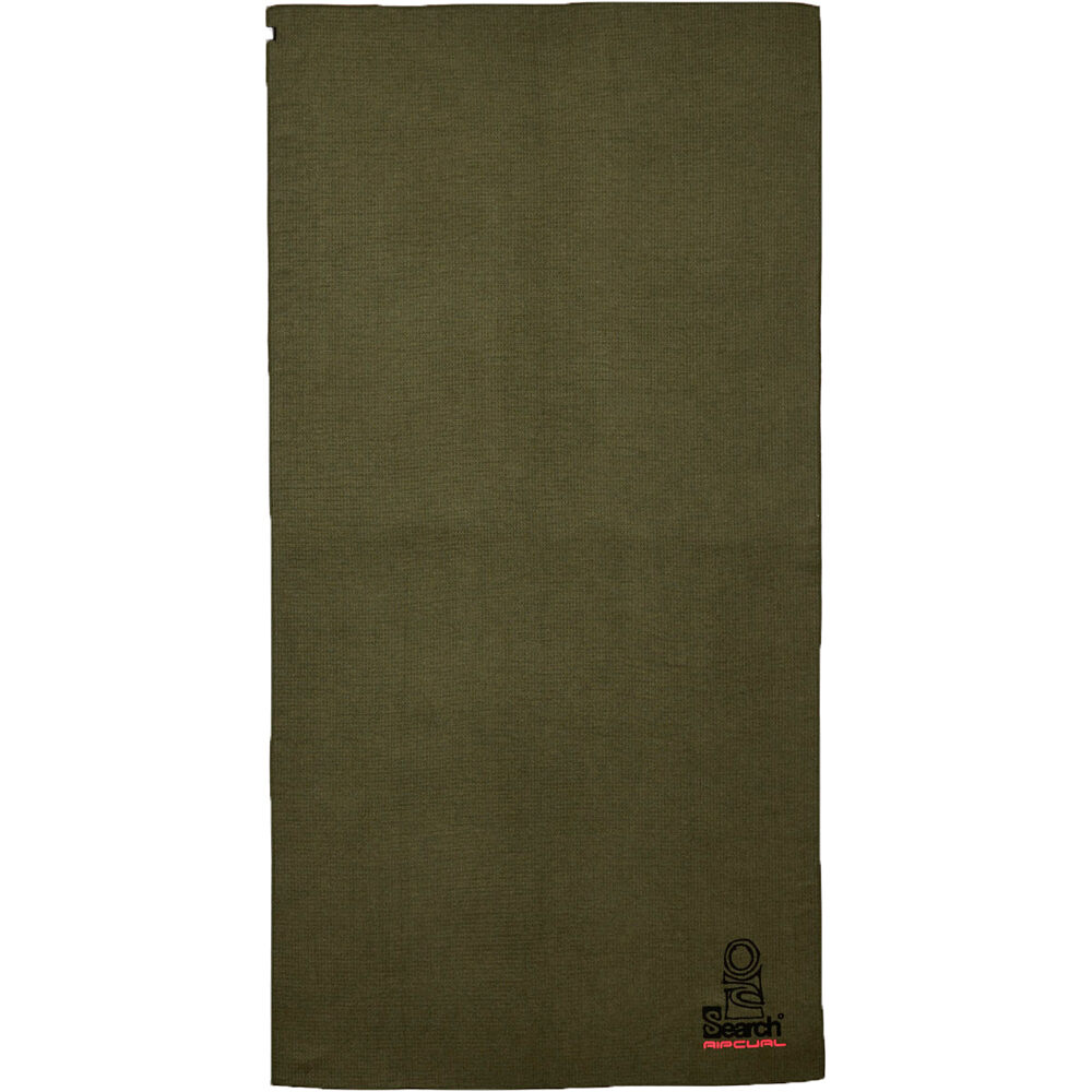 Rip Curl toallas playa SEARCH PACKABLE TOWEL VERDE vista frontal