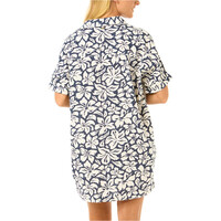 Rip Curl vestidos mujer LAS DALIAS AZUL vista trasera