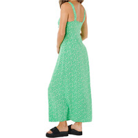 Rip Curl vestidos mujer SURF SIDE MAXI DRESS VERDE vista trasera