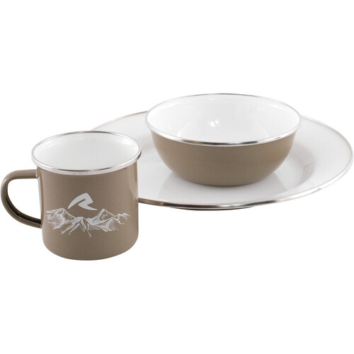 ROBENS TONGASS SINGLE ENAMEL SET