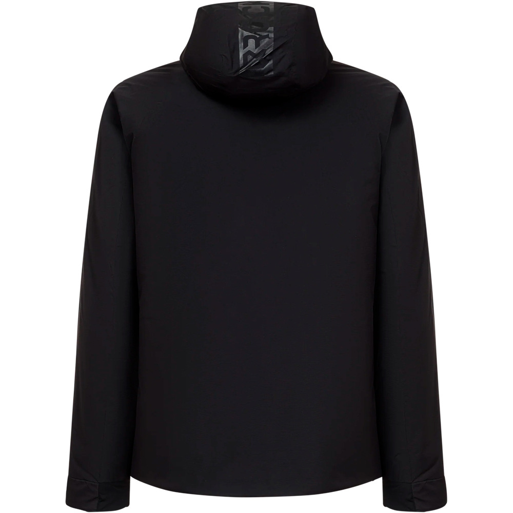 Rock Experience chaqueta impermeable insulada hombre RE.SUN PEAKS PADDED MAN JACKET NEGRO vista trasera