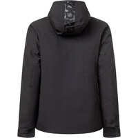 Rock Experience chaqueta impermeable insulada mujer RE.SUN PEAKS PADDED WOMAN JACKET NEGRO vista trasera