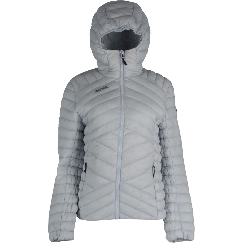 Rock Experience chaqueta outdoor mujer COSMIC 3.0 BLANCO vista frontal