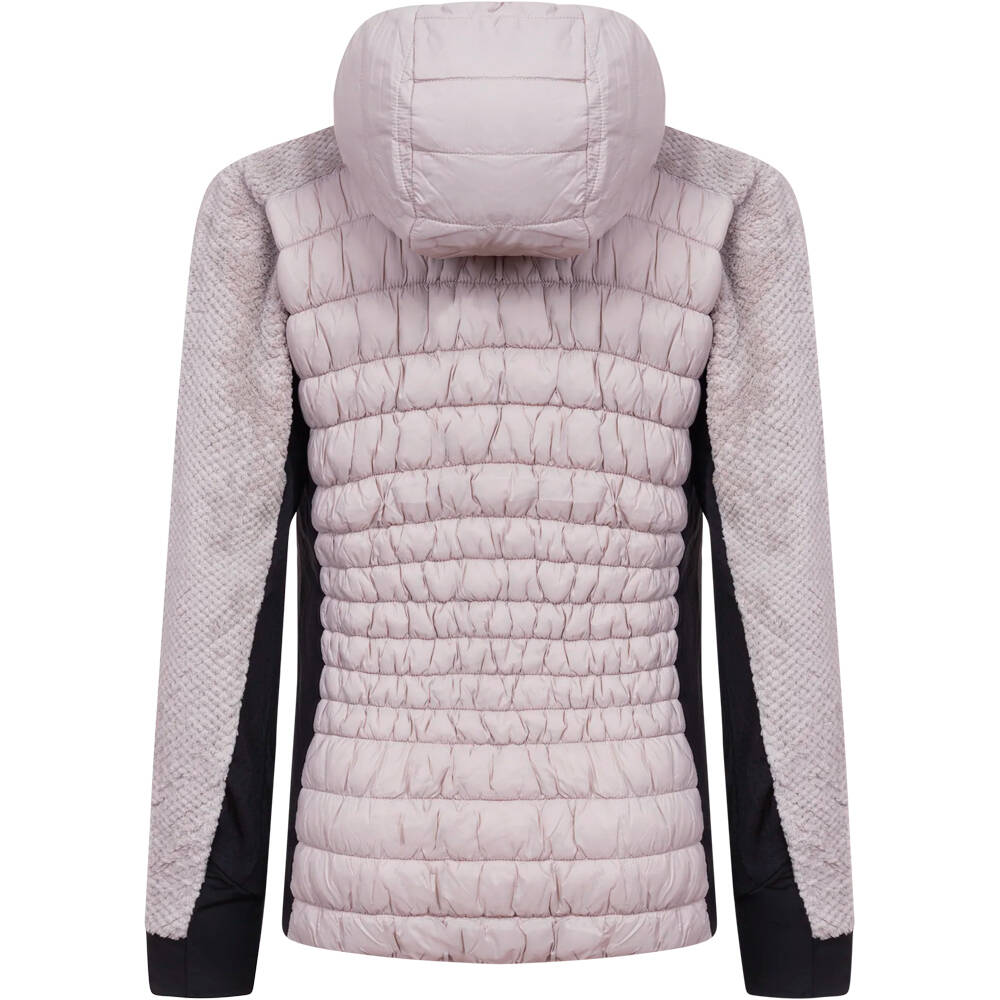 Rock Experience chaqueta outdoor mujer WILD CAT 2.0 HYBRID WOMAN JACKET GRIS vista trasera