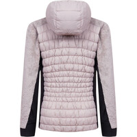 Rock Experience chaqueta outdoor mujer WILD CAT 2.0 HYBRID WOMAN JACKET GRIS vista trasera