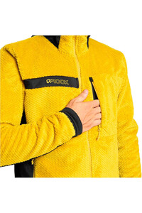 Rock Experience forro polar hombre BLIZZARD TECH 2.0 HOODIE MAN FLEECE AMARILLO 03