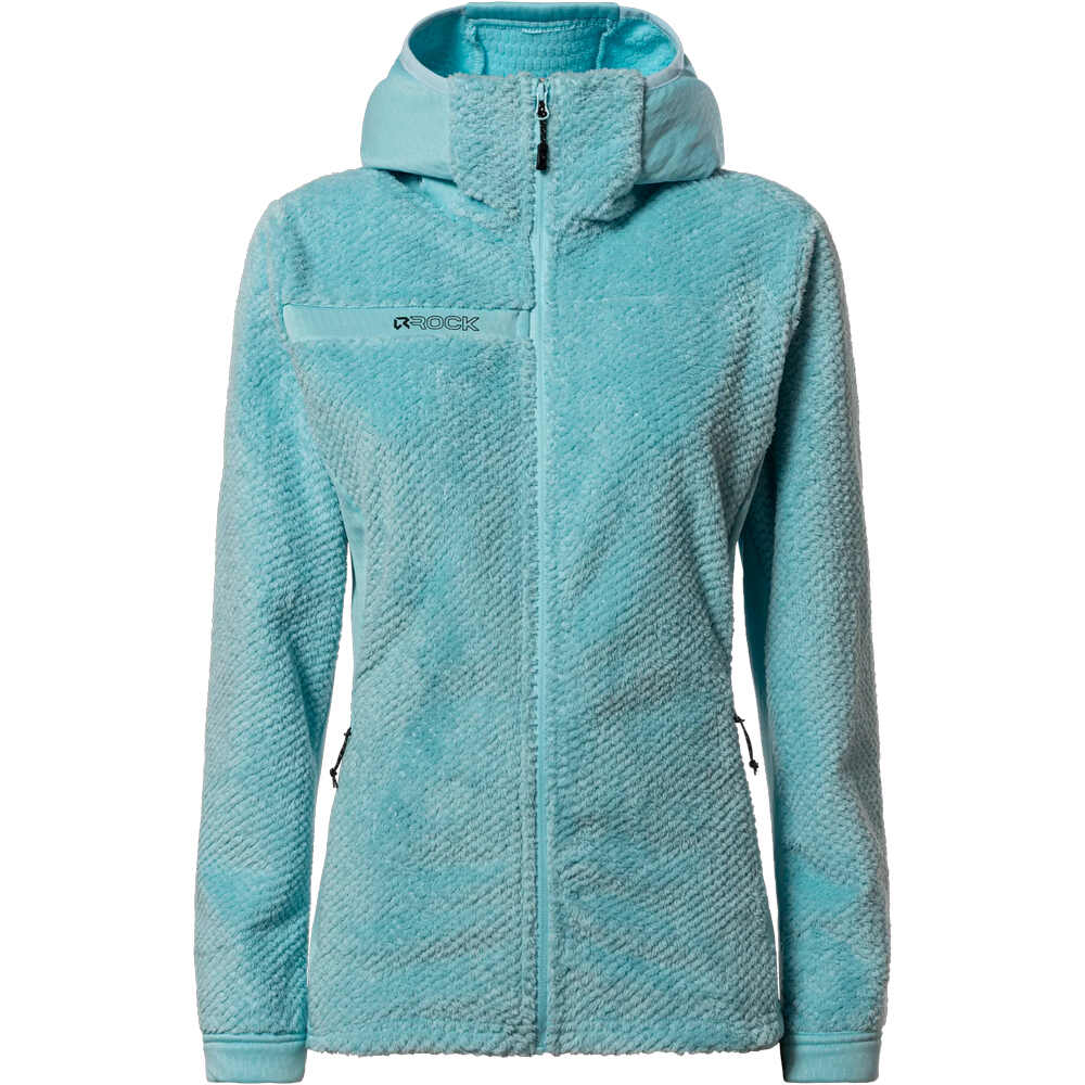 Rock Experience forro polar mujer BLIZZARD TECH 2.0 HOODIE WOMAN FLEECE AZUL 04