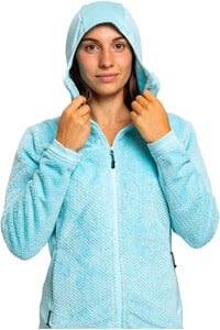 Rock Experience forro polar mujer BLIZZARD TECH 2.0 HOODIE WOMAN FLEECE AZUL vista detalle