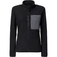 Rock Experience forro polar mujer NIGHT CREST MOCK NECK WOMAN FLEECE NEGRO vista frontal