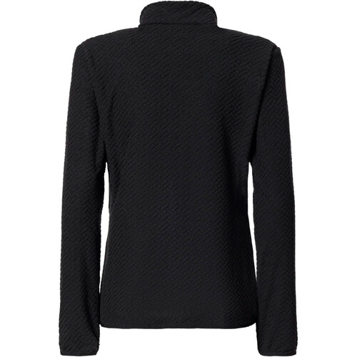 ROCK EXPERIENCE NIGHT CREST MOCK NECK WOMAN FLEECE negro