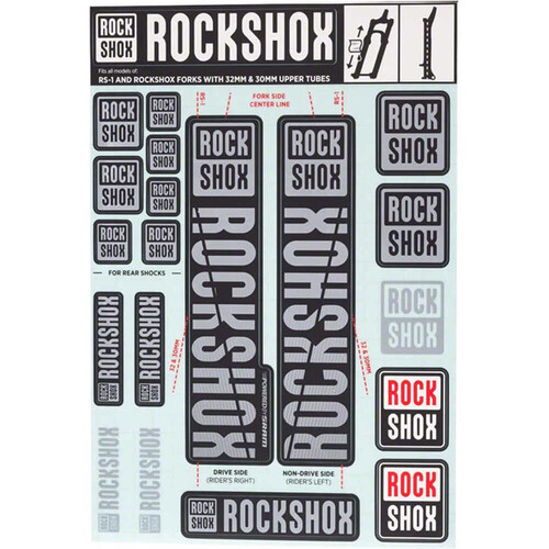 ROCK SHOX REC KIT ADHESIVO BARRA 30/32/RS1 2018