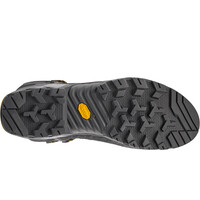 Salewa bota montaña cuero hombre MTN TRAINER 3 TECH MID GTX M NEGRO vista superior