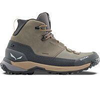 Salewa bota trekking hombre PUEZ LEATHER MID POWERTEX MARRON